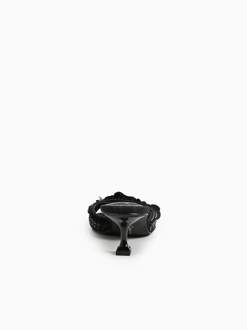 Juliana Black Sequins Fabric Black / 5 / M