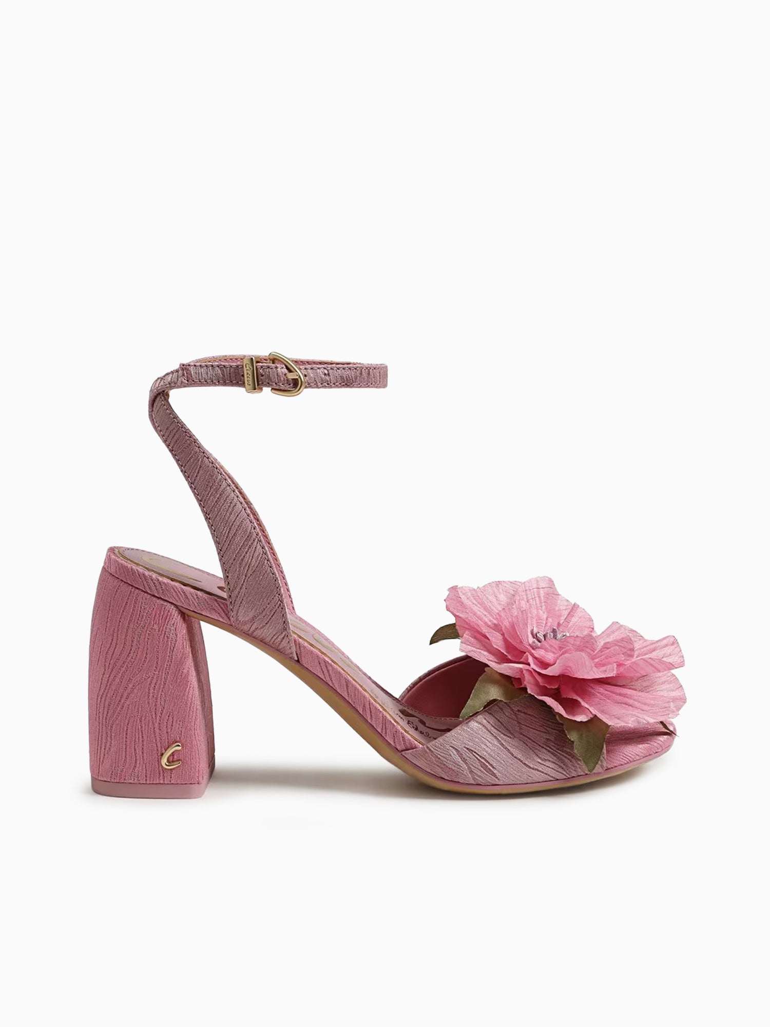 Aria Flower Rosette Blush Fabric Pink / 5 / M