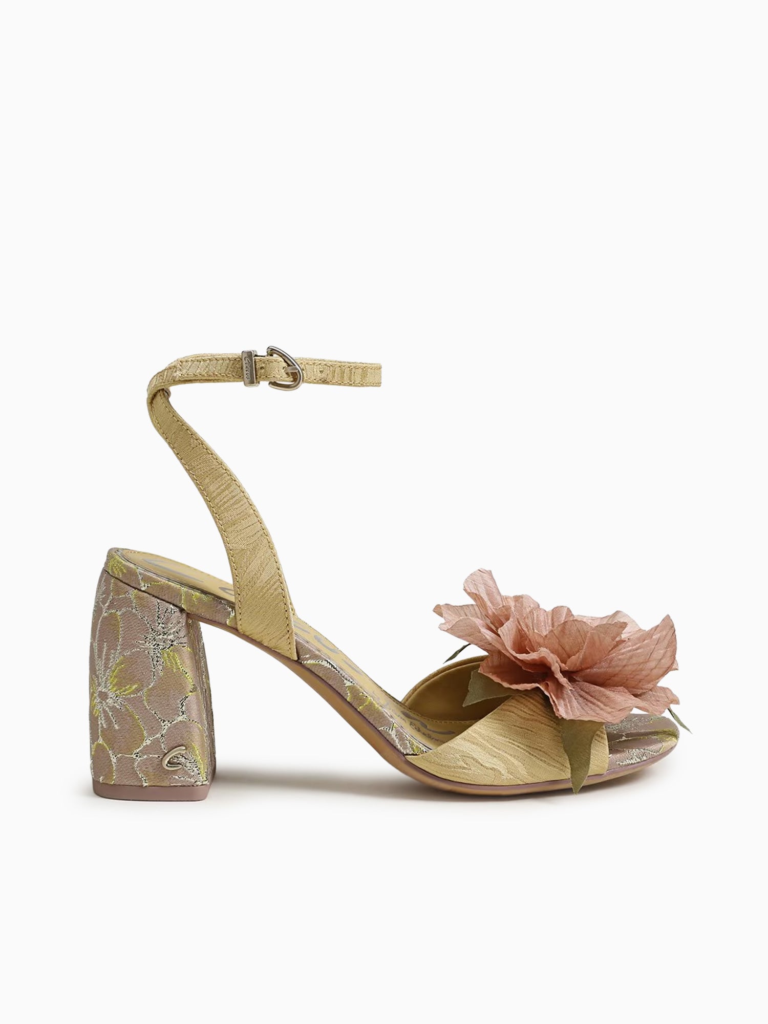 Aria Flower Dusty Yellow Fabric Yellow / 5 / M