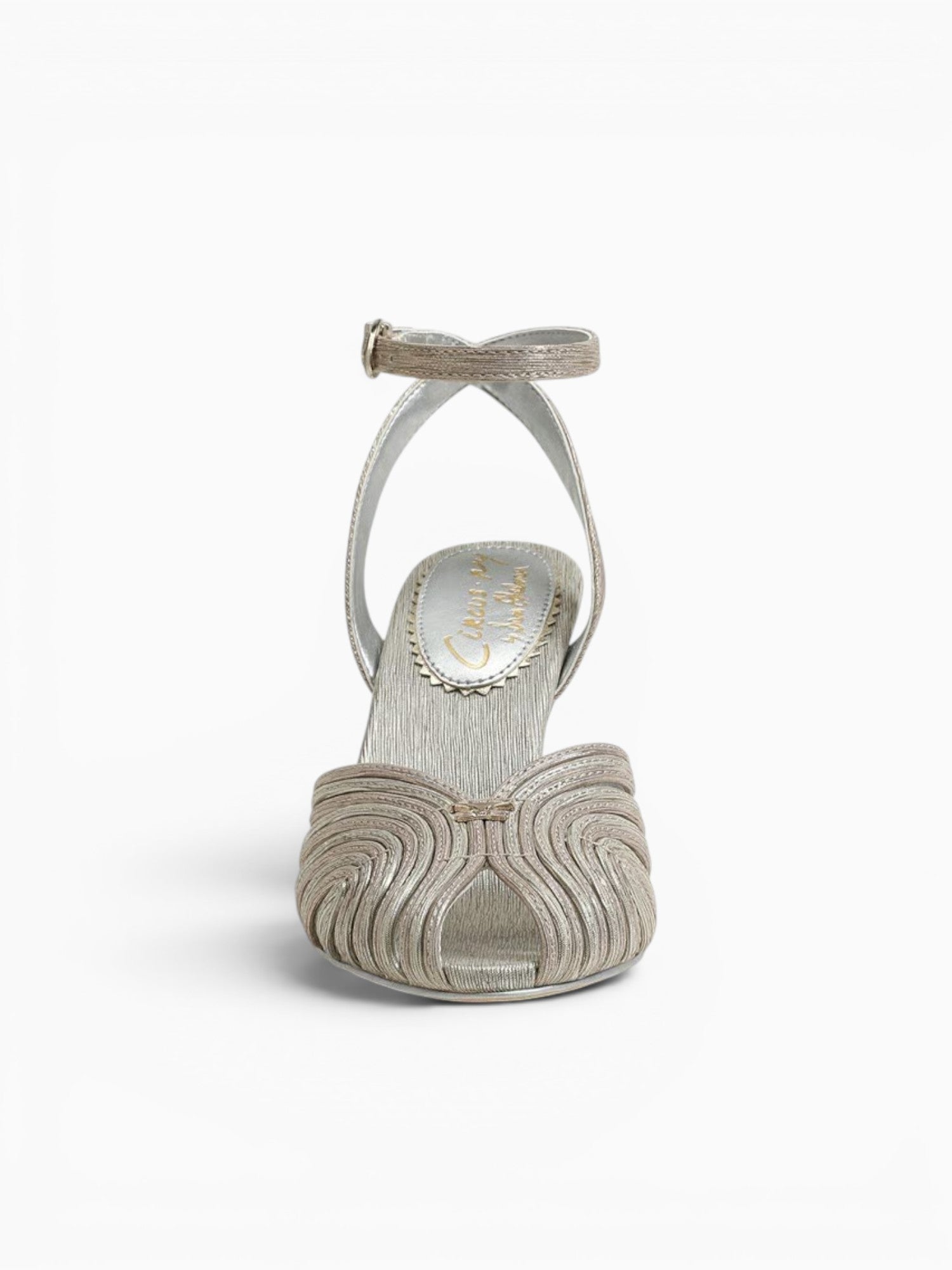 Giana Champagne Silver Fabric Silver / 5 / M