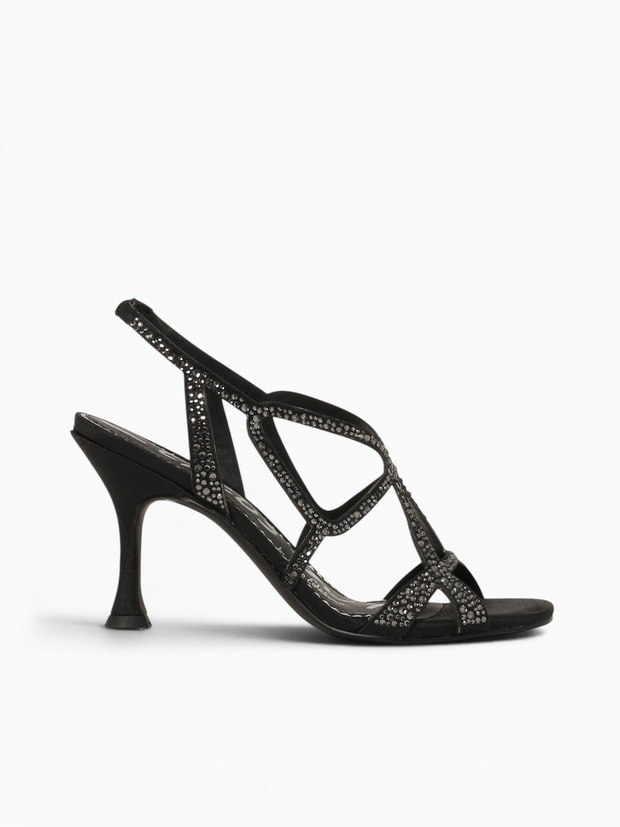 Louisa Black Fabric Black / 5 / M