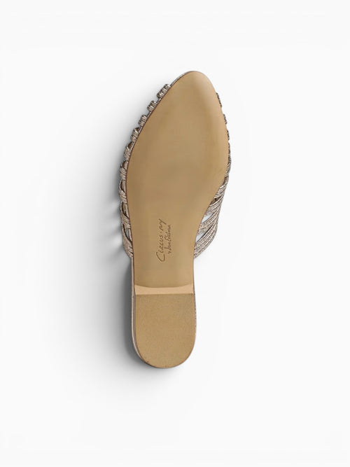 Kathleen Gold Leaf Metallic Gold / 5 / M