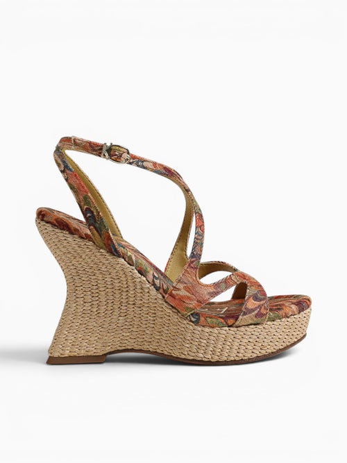 Trina Sunbaked Orange Fabric Multi / 5 / M