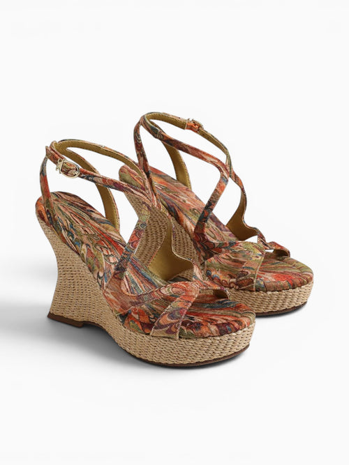 Trina Sunbaked Orange Fabric Multi / 5 / M