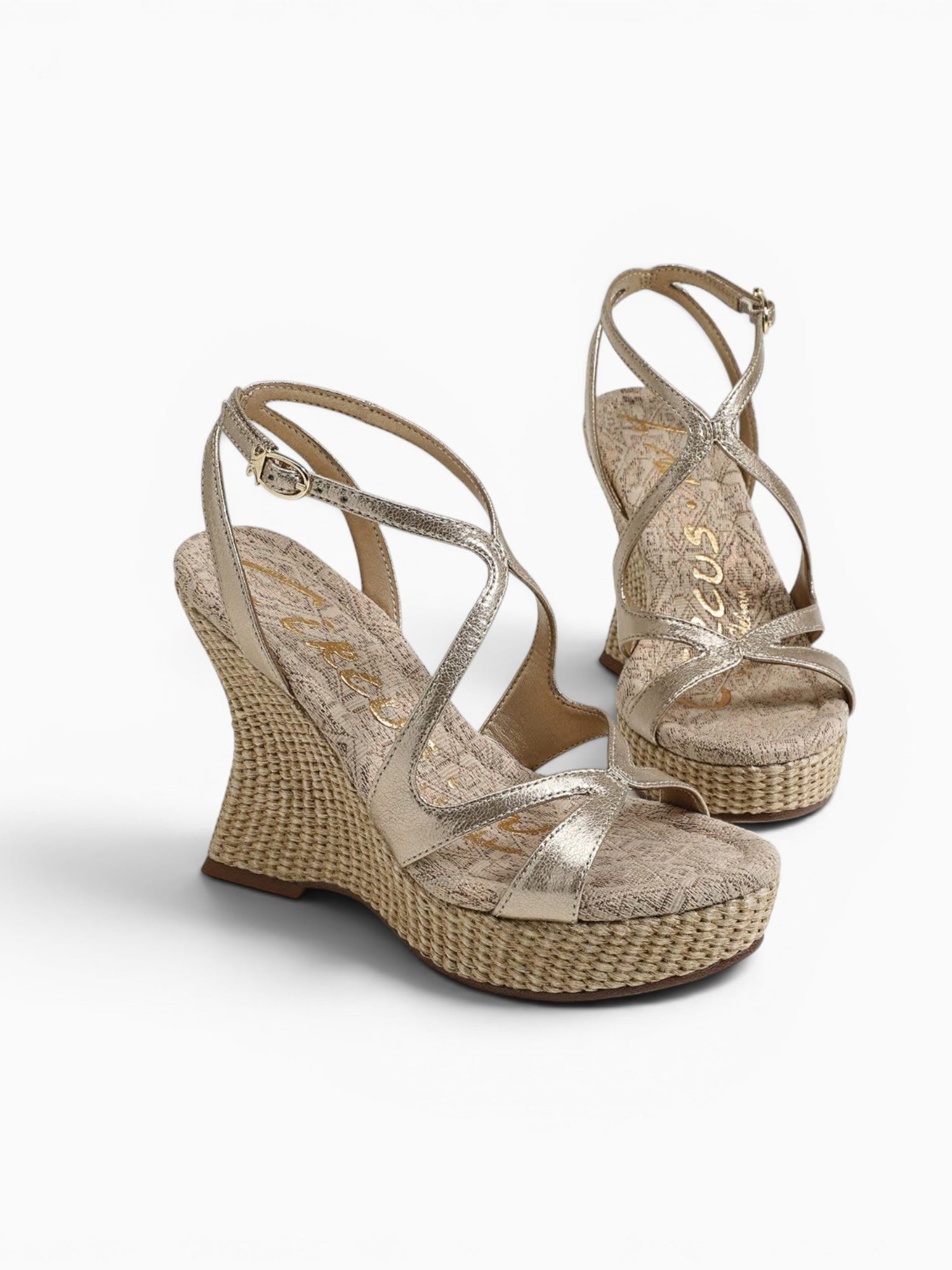 Trina Soft Gold Metallic Gold / 5 / M