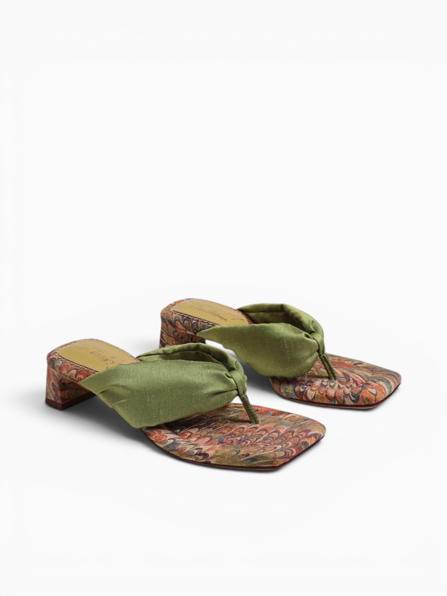 Colette Green Fern Fabric Green / 5 / M