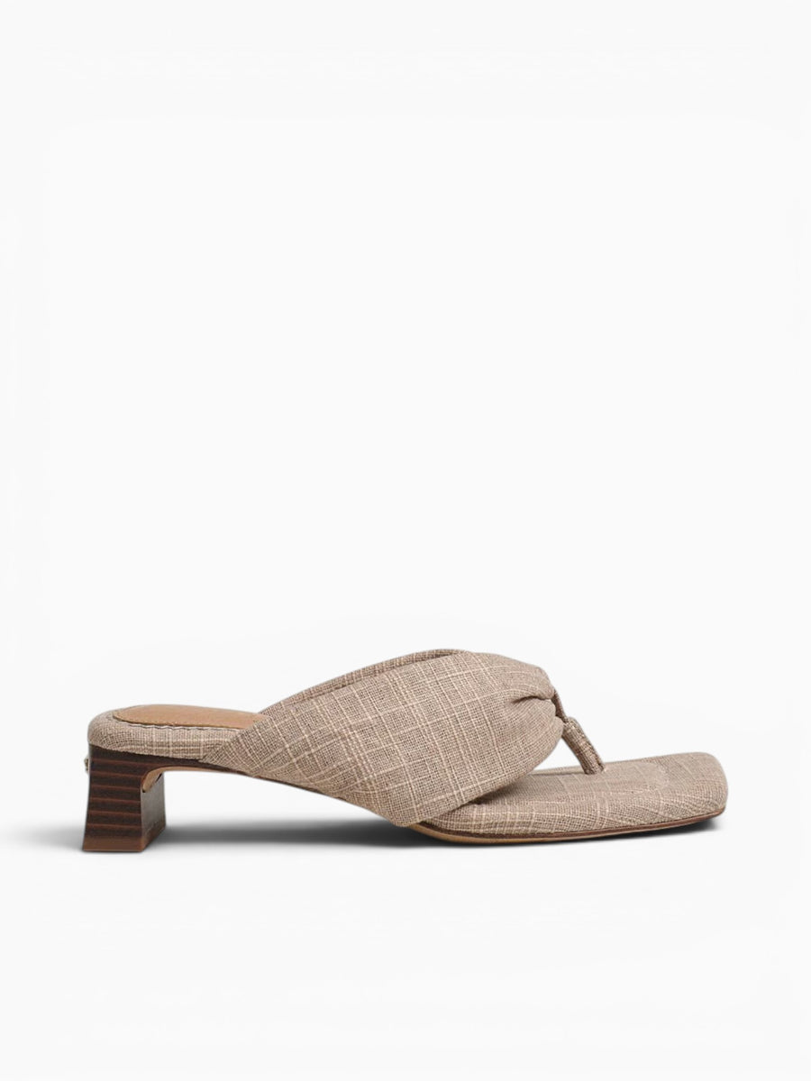 Colette Natural Gold Burlap Natural / 5 / M