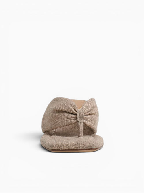 Colette Natural Gold Burlap Natural / 5 / M