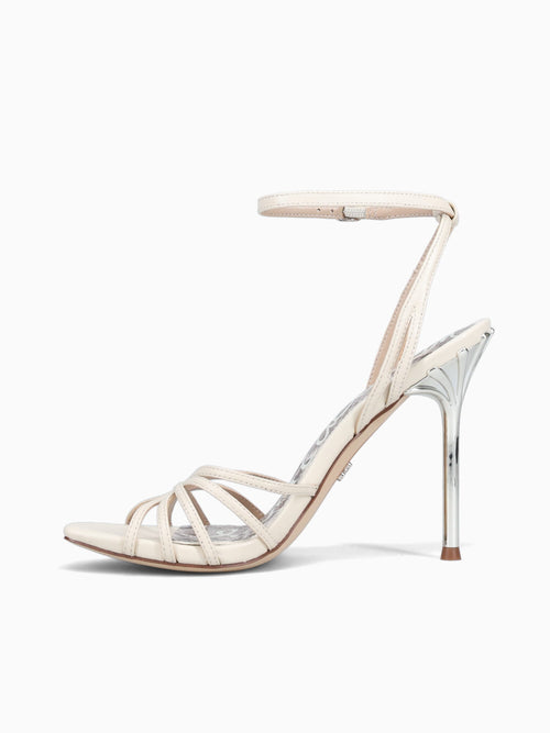 Lilli Modern Ivory Leather Off White / 5 / M