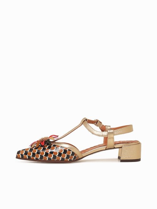 Heleni Cuero Champan tego Dali Champagne / 5 / M