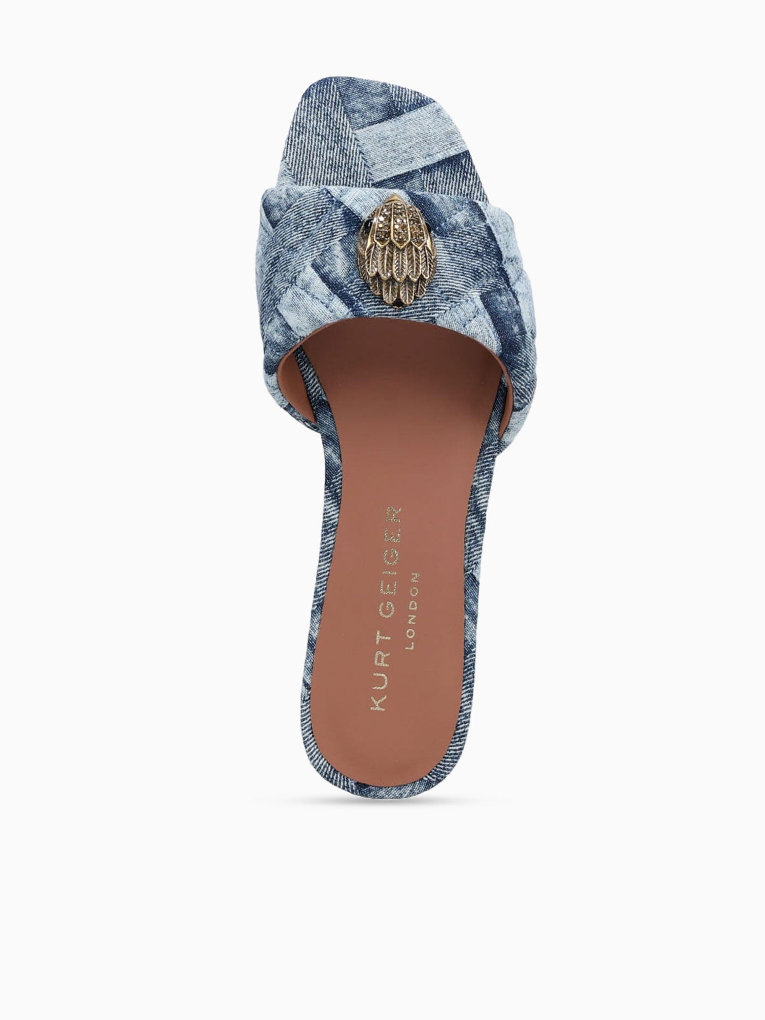 Kensington Flat Sandal Denim Denim Blue / 5 / M