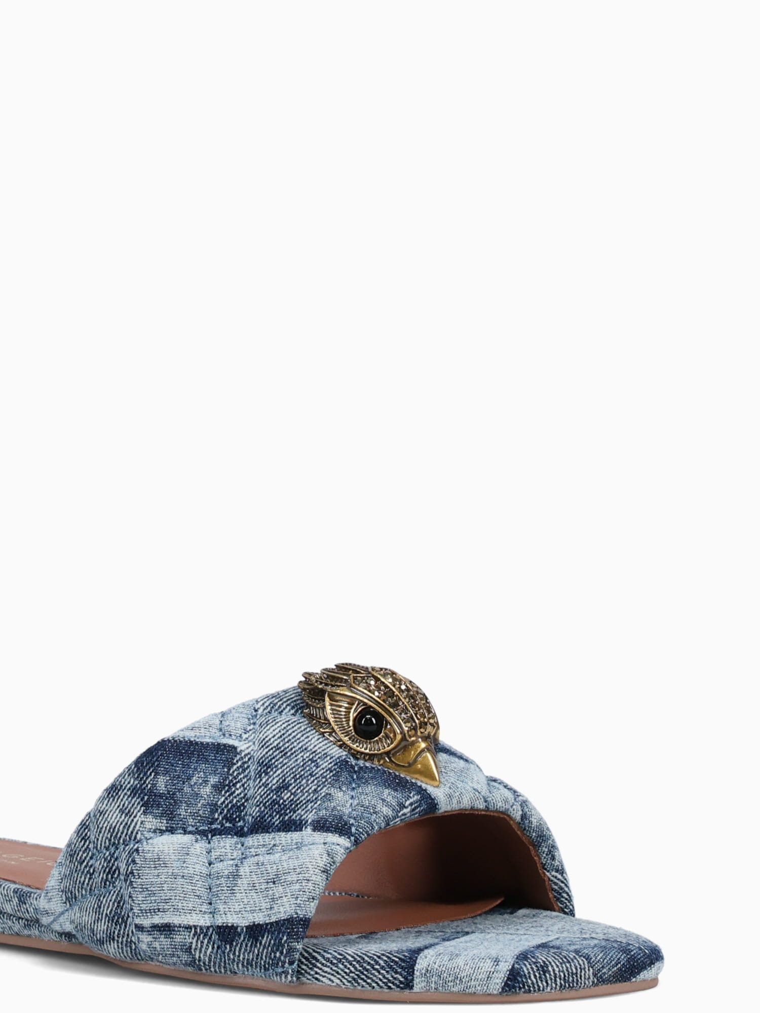 Kensington Flat Sandal Denim Denim Blue / 5 / M