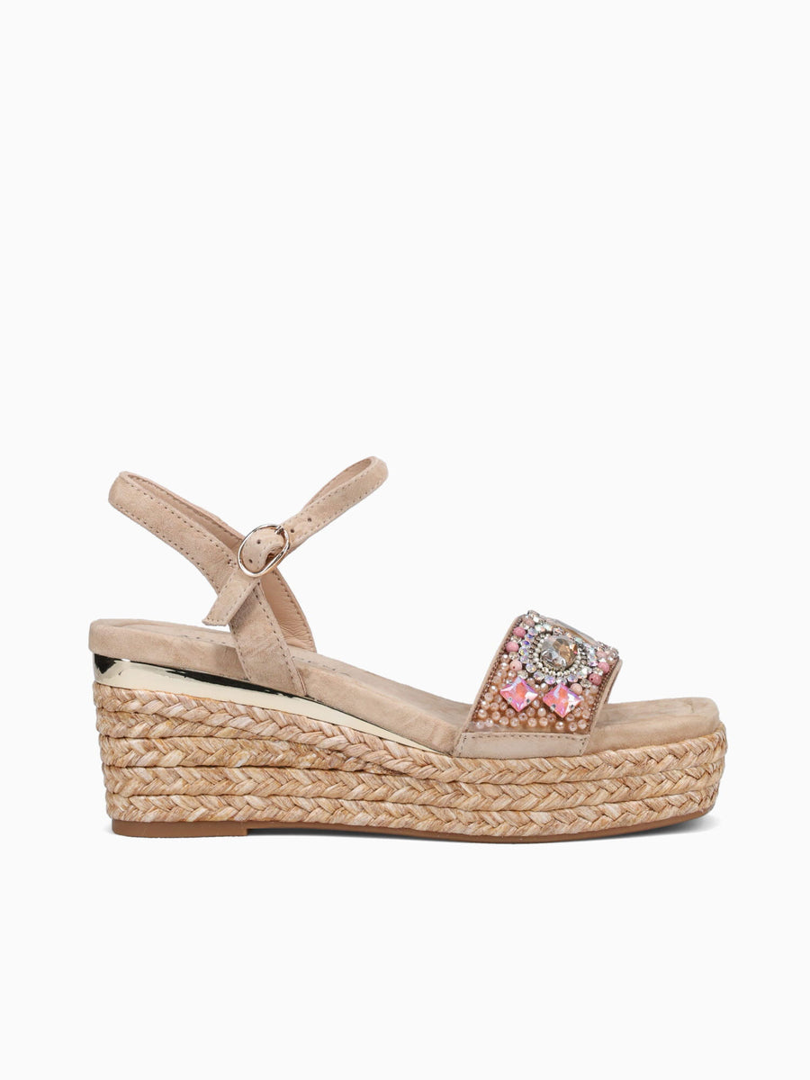 Alexandra Sand Suede Natural / 36 / M