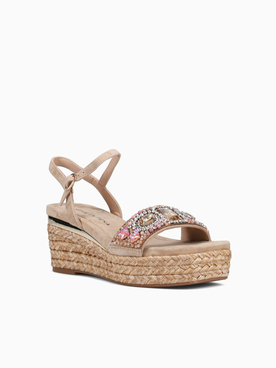 Alexandra Sand Suede Natural / 36 / M