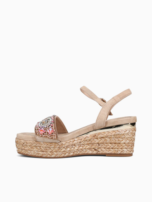 Alexandra Sand Suede Natural / 36 / M