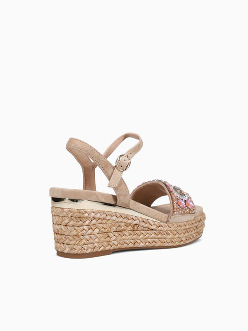 Alexandra Sand Suede Natural / 36 / M