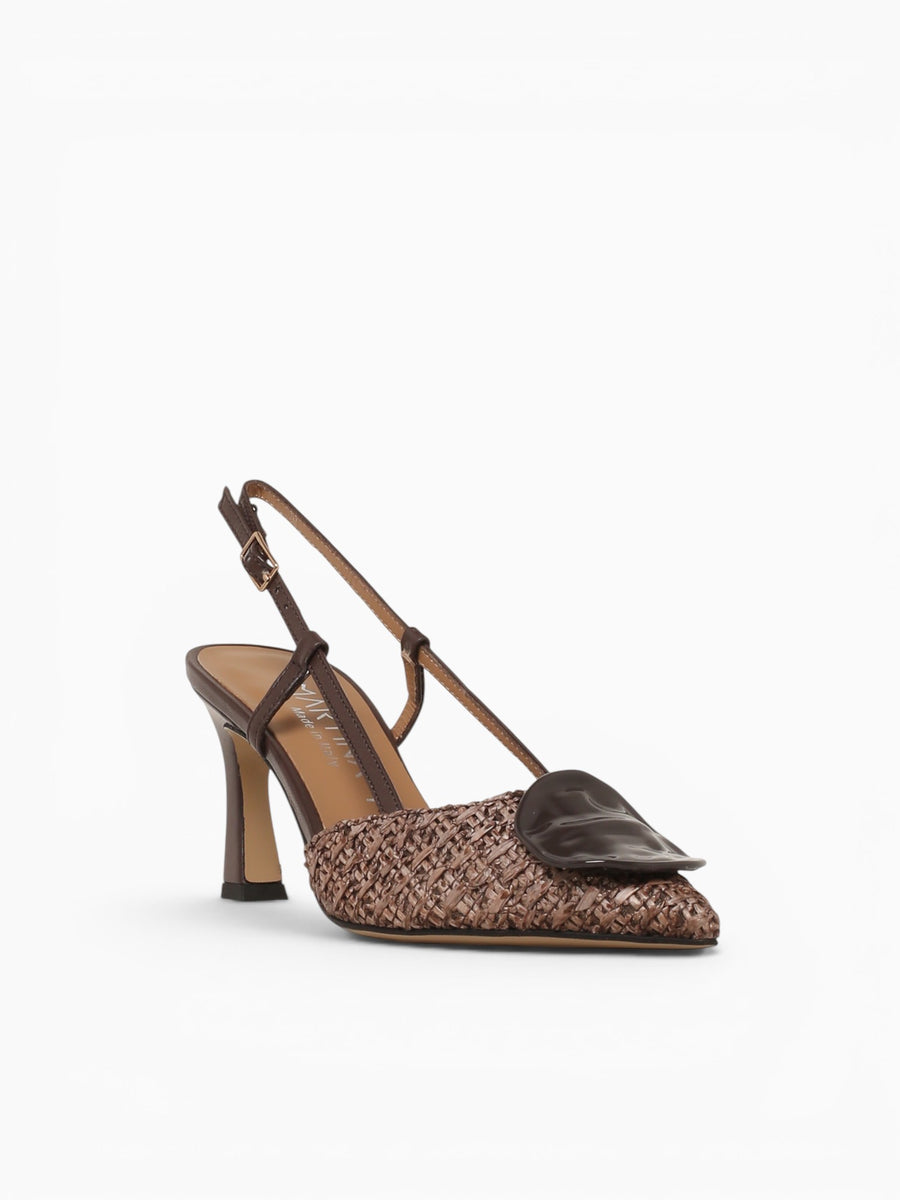 Miriana T.moro 593 nappa Rafia Brown / 36 / M