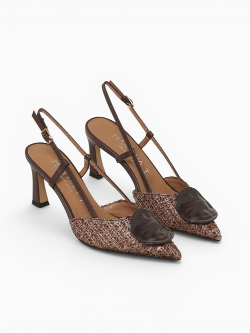 Miriana T.moro 593 nappa Rafia Brown / 36 / M