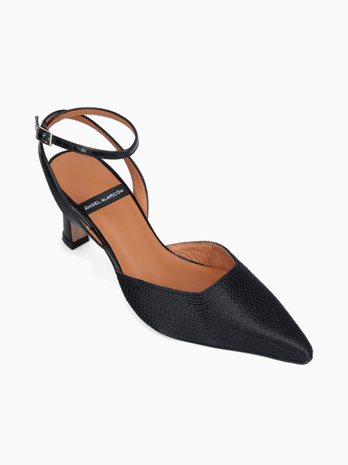 Alyana Negro Corden Saten Black / 5 / M