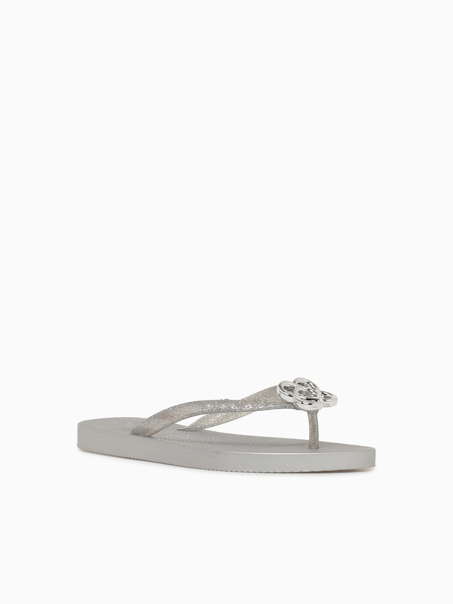 Fresh Silver Glitter Silver / 5 / M