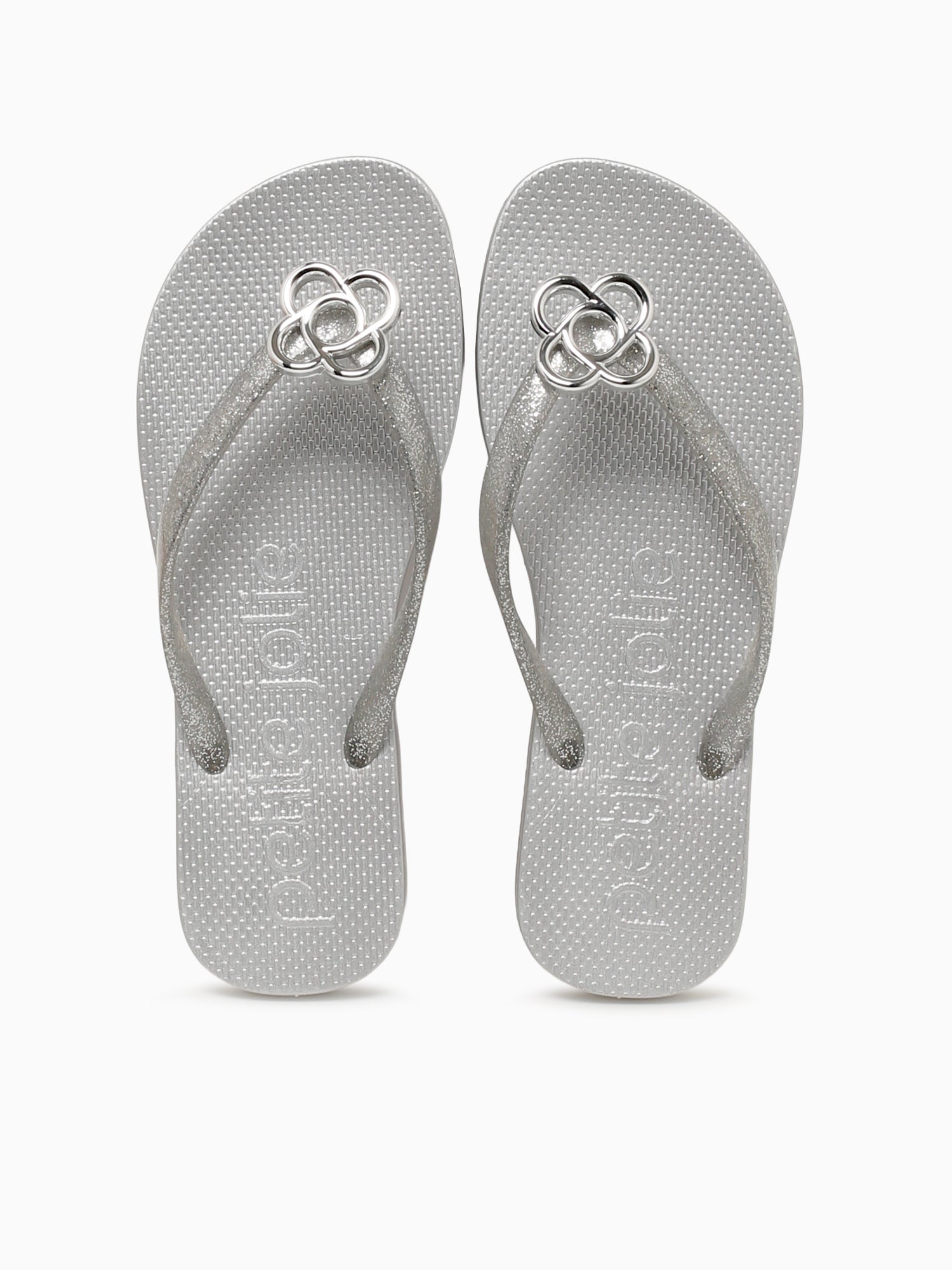 Fresh Silver Glitter Silver / 5 / M