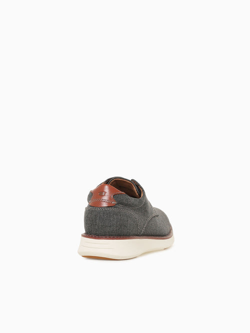 Launch Canvas Plain Toe Blk Cognac canva Black / 7 / M