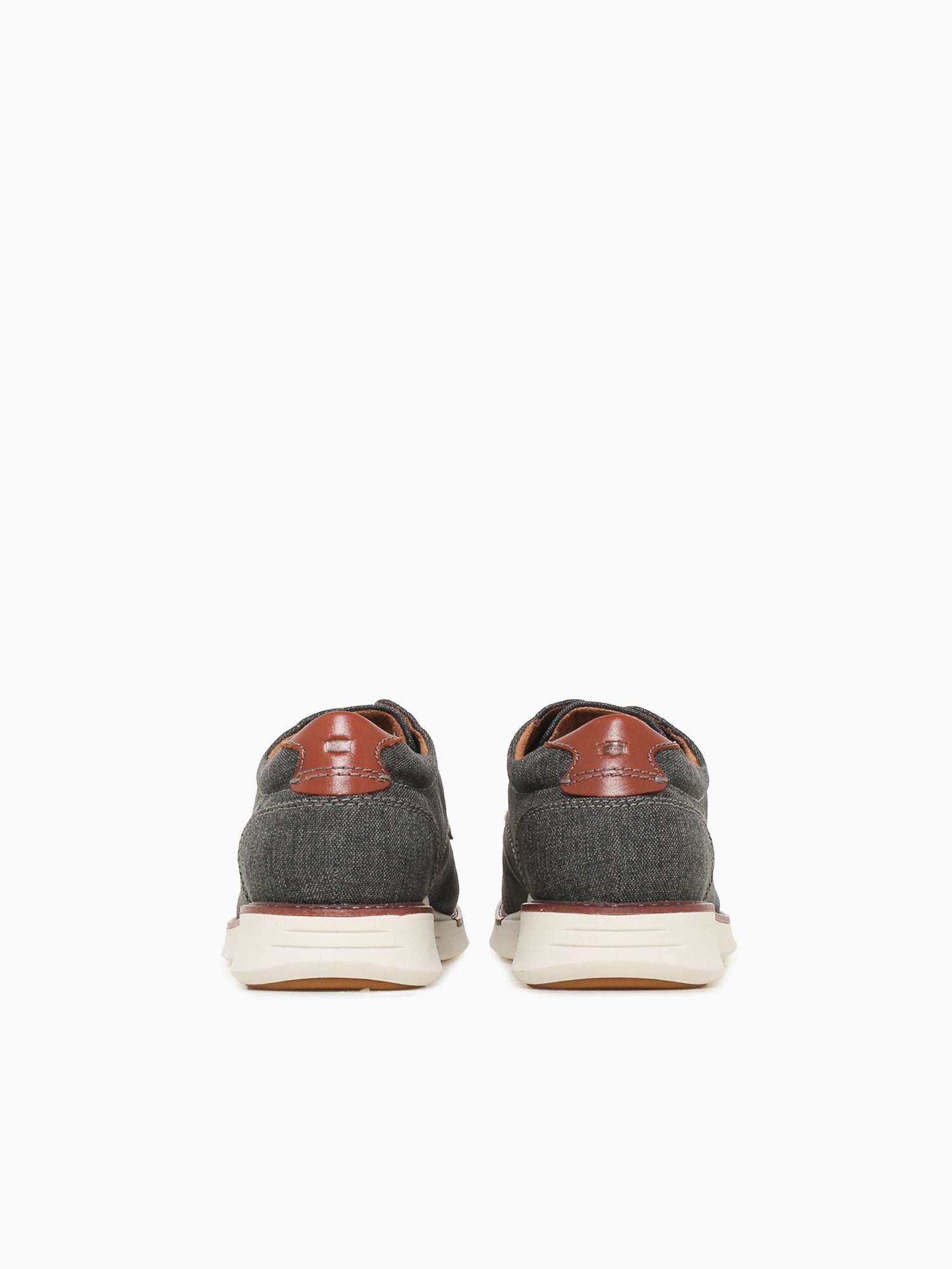 Launch Canvas Plain Toe Blk Cognac canva Black / 7 / M
