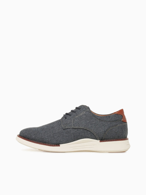 Launch Canvas Plain Toe Navy Cognac canv Navy / 7 / M