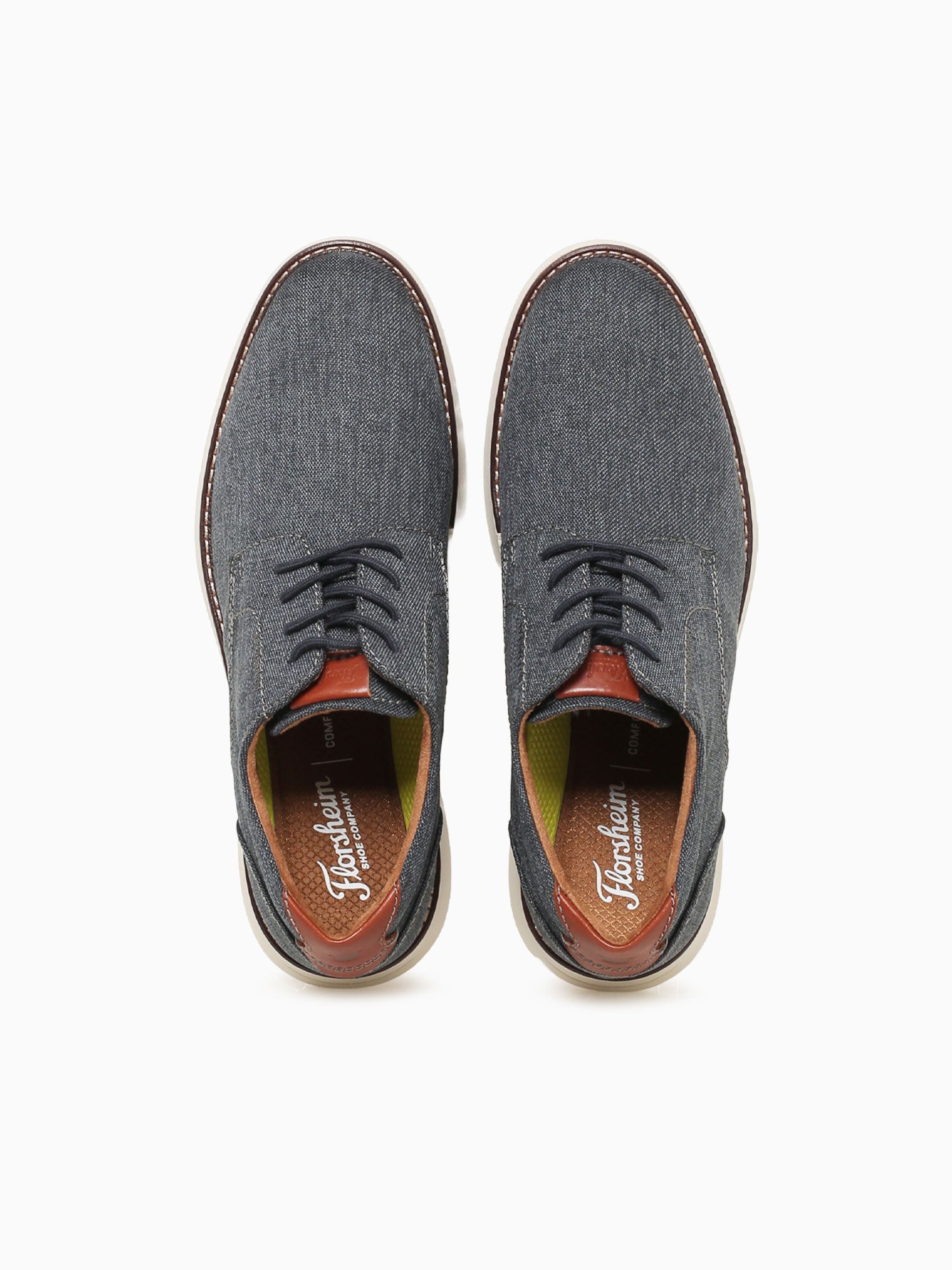 Launch Canvas Plain Toe Navy Cognac canv Navy / 7 / M