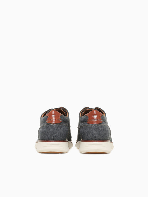 Launch Canvas Plain Toe Navy Cognac canv Navy / 7 / M