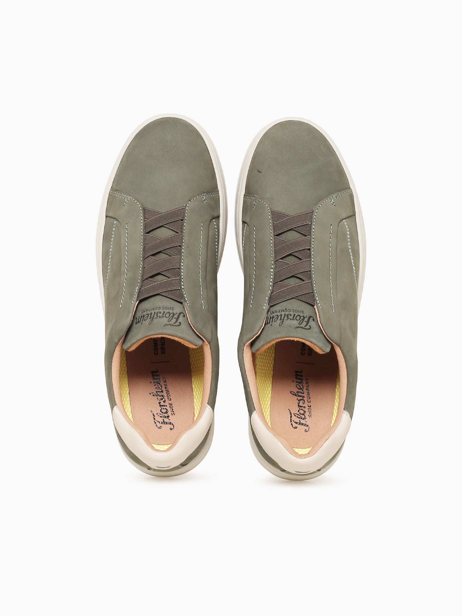 Monopoli Elastic Sage Cream nubuk Smooth Green / 7 / M