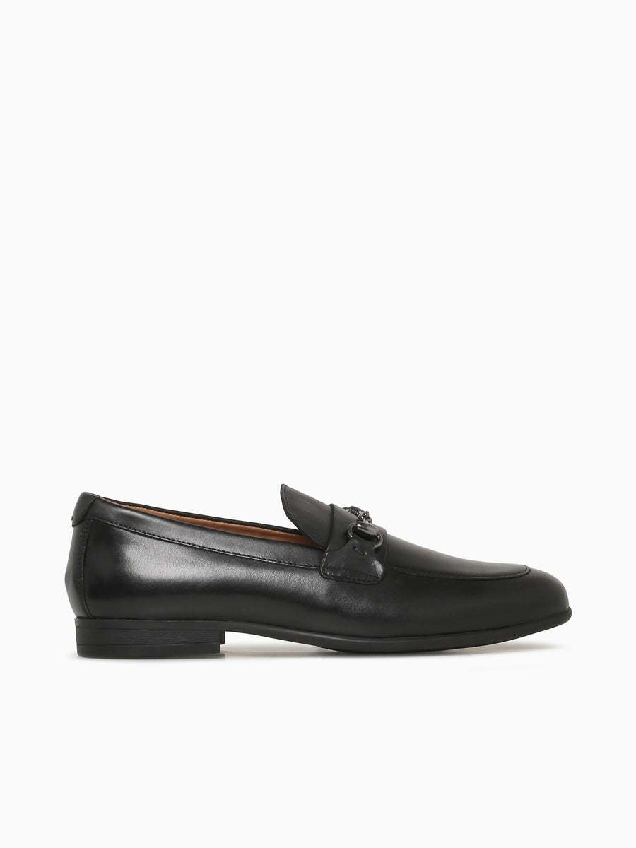 Modena Moc Toe Bit Black Leather Black / 7 / M