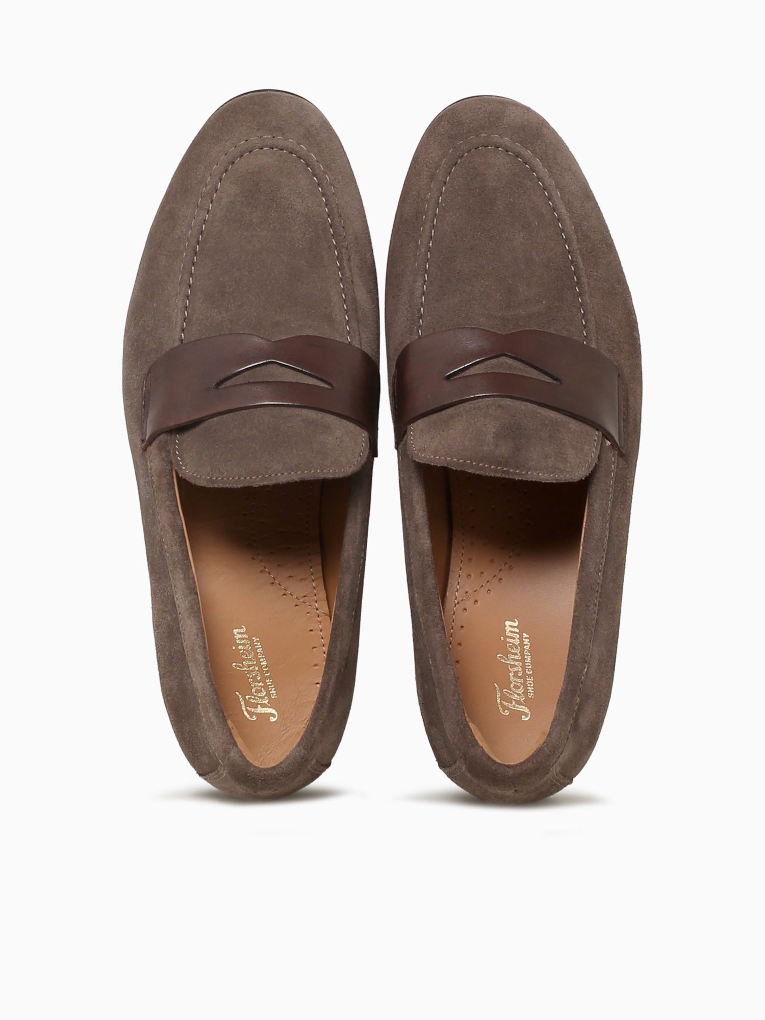 Modena Moc Toe Penny Grey Brown sde Smoo Grey / 7 / M