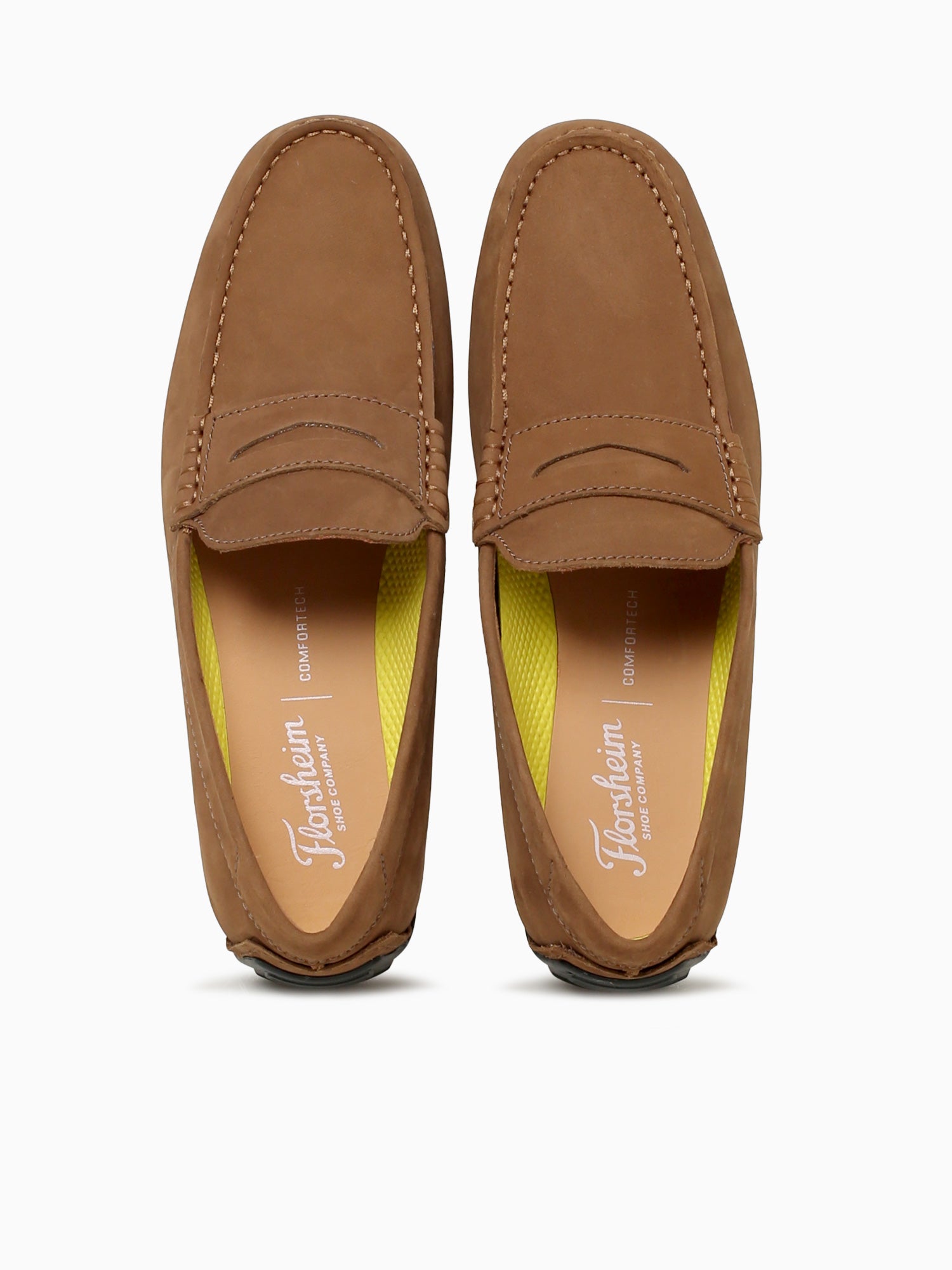 Motor Smooth Moc Toe Penny Sand Nubuck Taupe / 7 / M