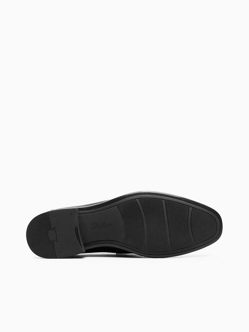 Zaffiro Plain Toe Black Leather Black / 7 / M