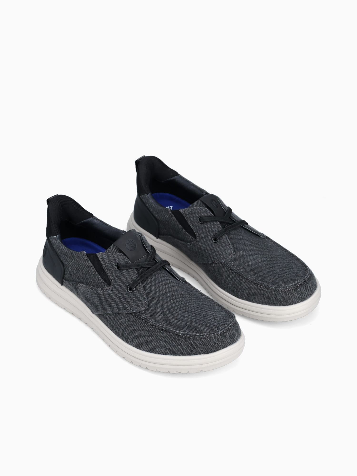 Brew City Canvas Moc Toe Black Multi Can Black / 7 / M