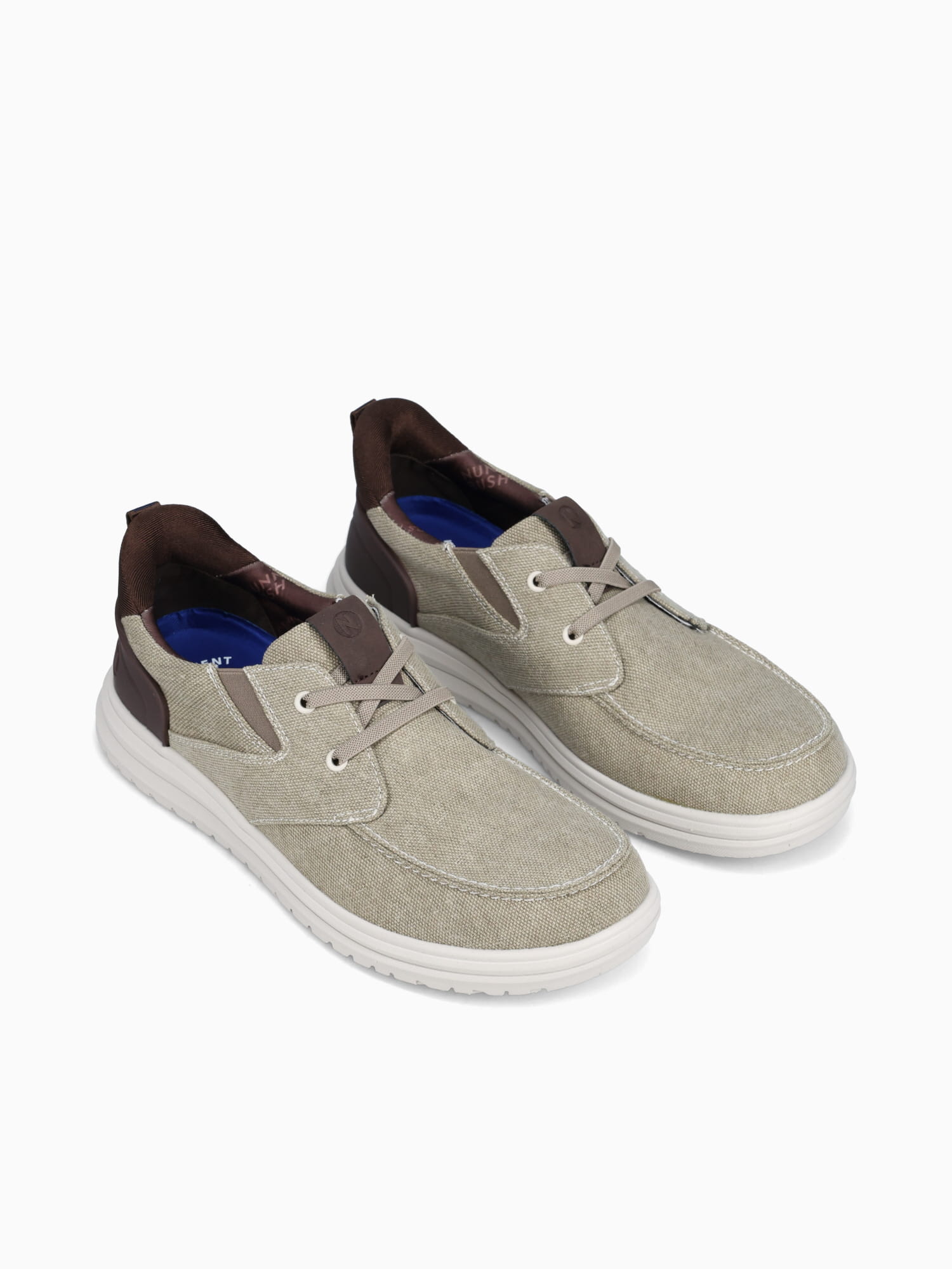 Brew City Canvas Moc Toe Stone Multi Can Beige / 7 / M