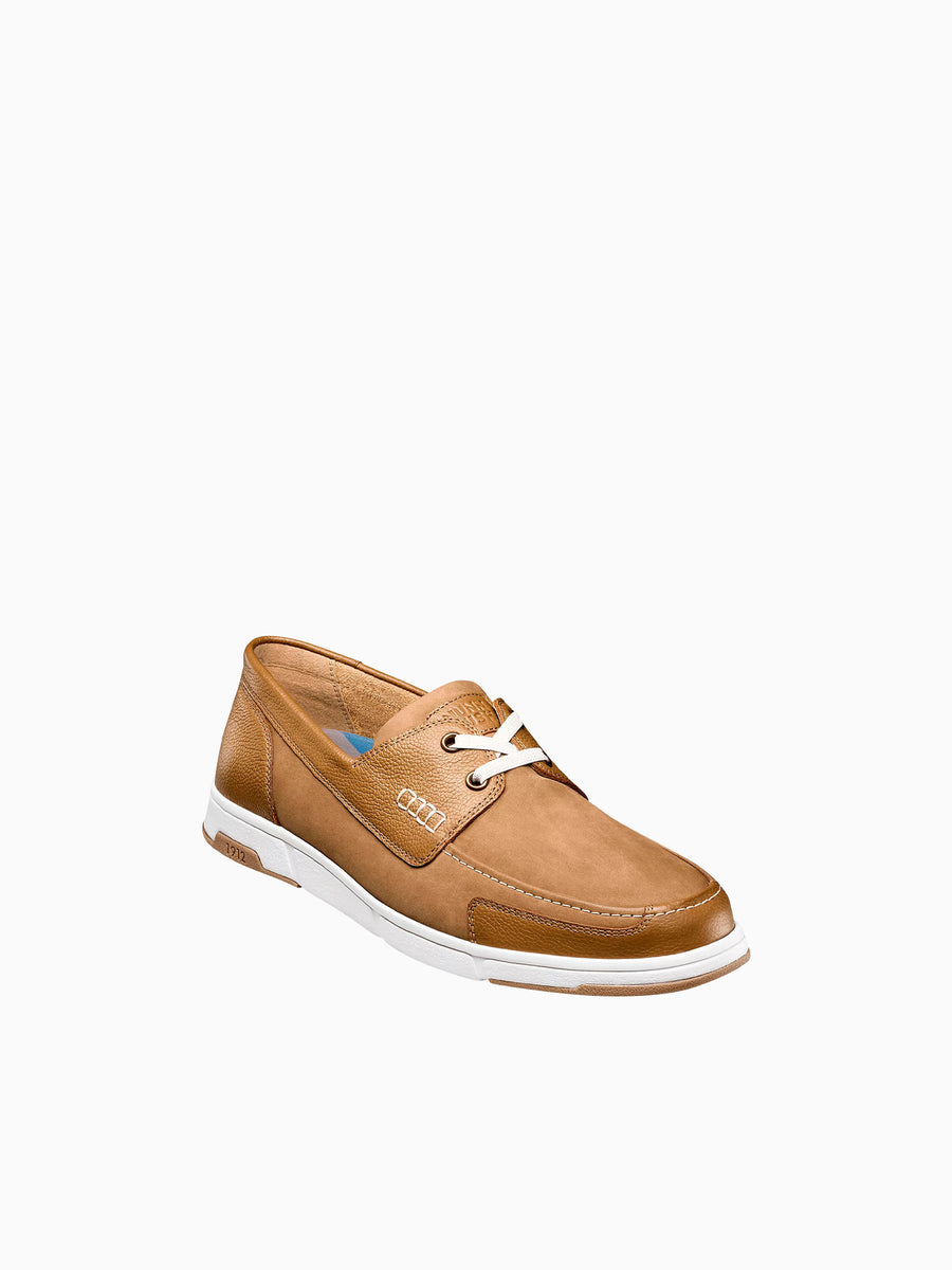 Luca Moc Toe Boat Tan Leather Tan / 7 / M