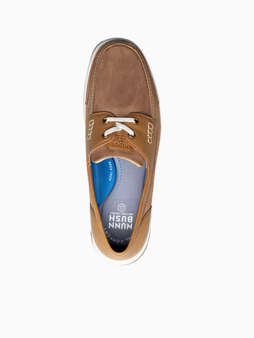 Luca Moc Toe Boat Tan Leather Tan / 7 / M