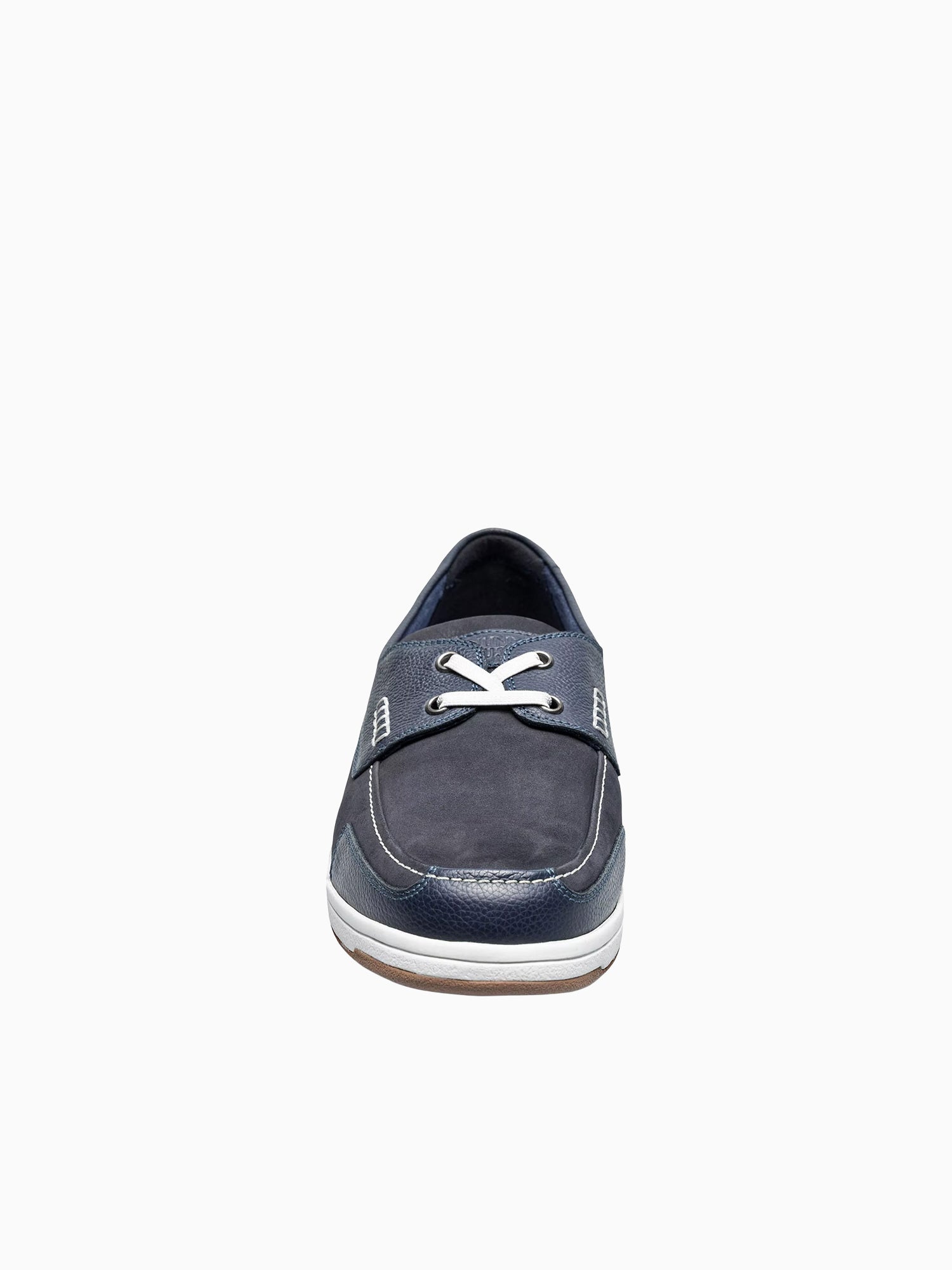 Luca Moc Toe Boat Navy Multi Leather Navy / 7 / M
