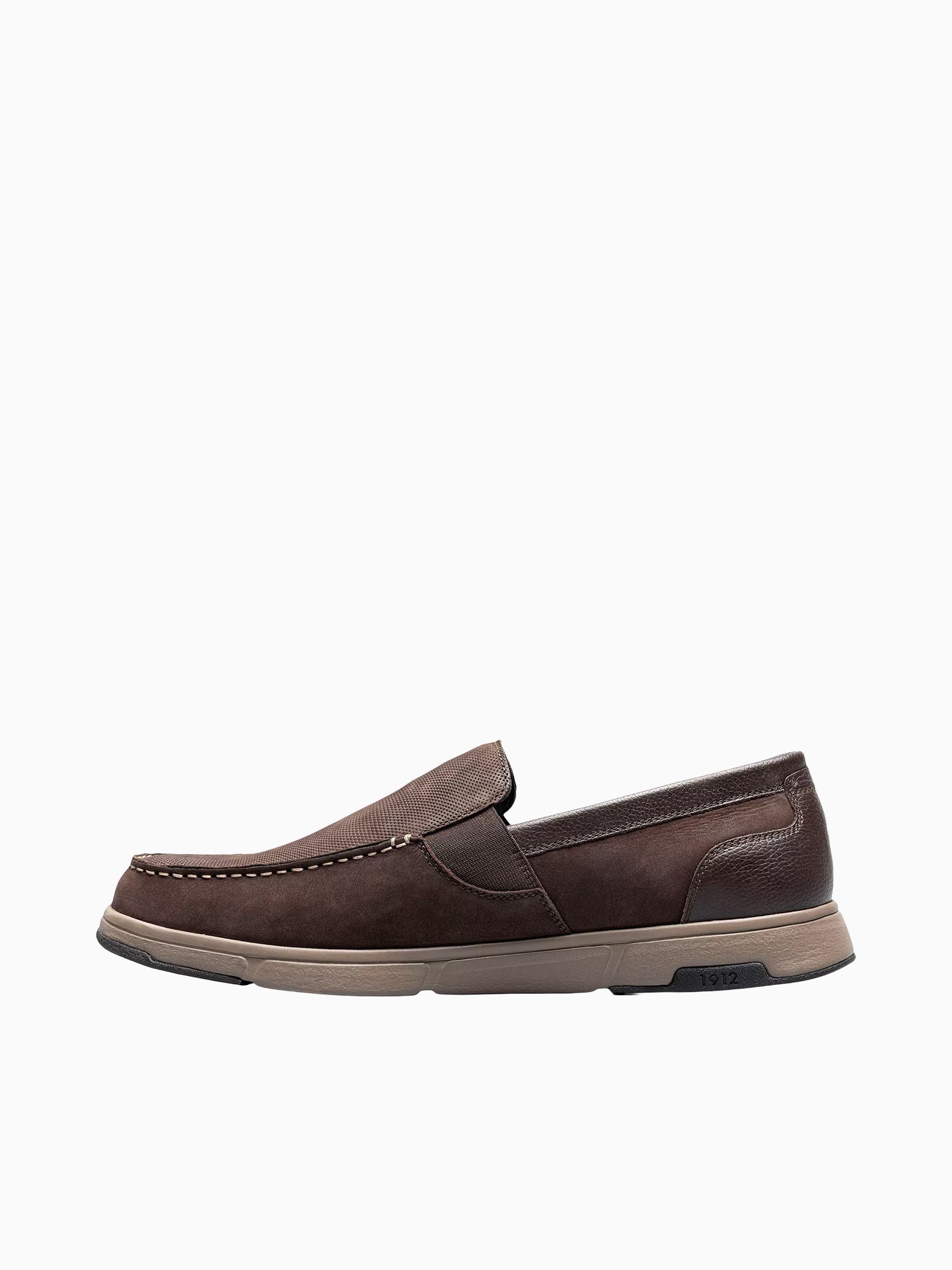 Luca Moc Toe Venetian Brown Leather Brown / 7 / M