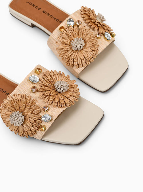 Jing Off White Rafia Tramado Off White / 5 / M