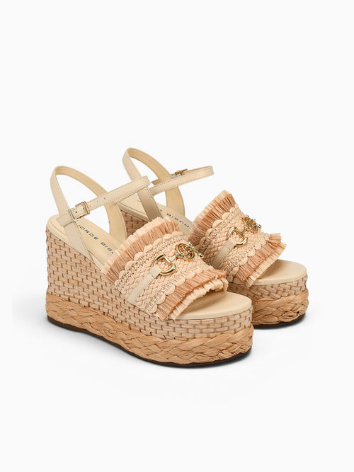 Jintana Off White Tira Rafia Off White / 5 / M