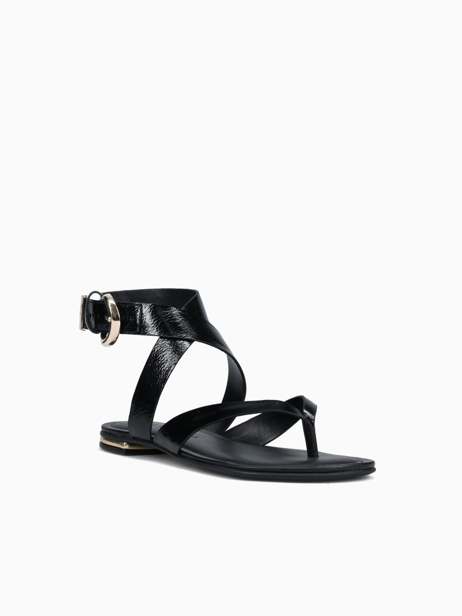 Joeleana Preto Couro Crinkle Black / 5 / M