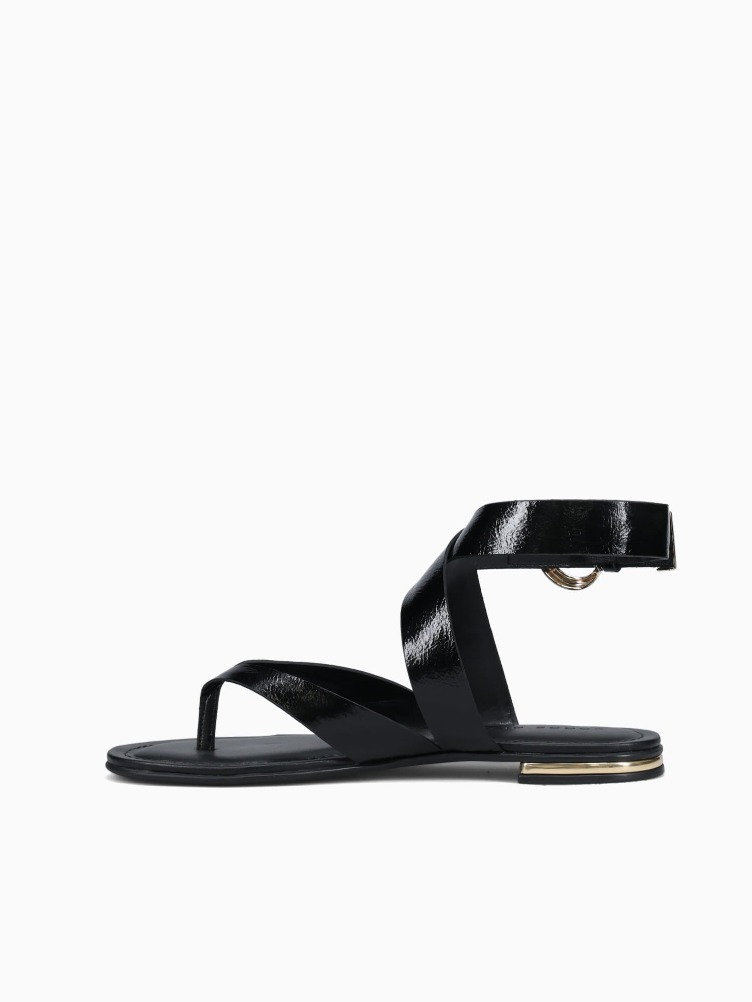 Joeleana Preto Couro Crinkle Black / 5 / M