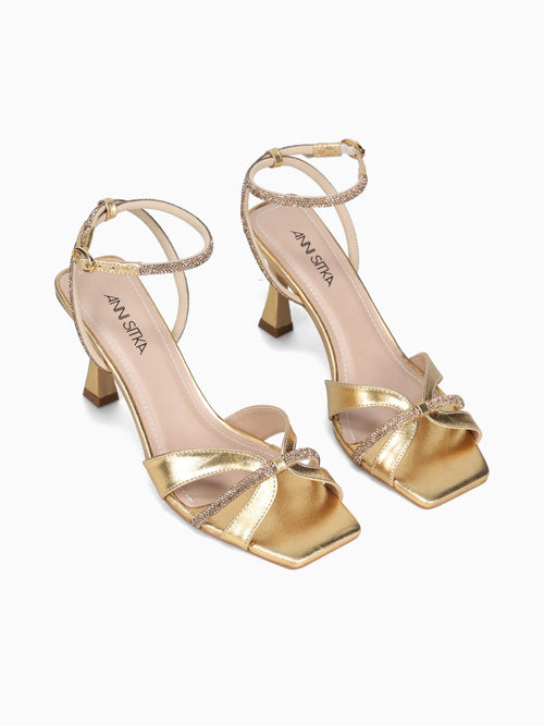 Windy Ouro Ouro napa cristal Malha Gold / 5 / M