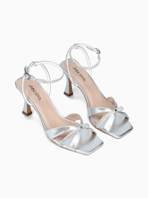 Windy Prata Cristal napa cristal Malha Silver / 5 / M