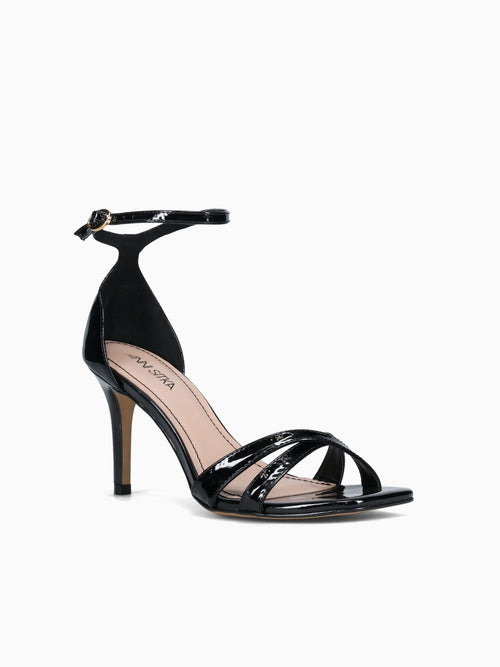 Winfrey Preto Verniz Show Black / 5 / M