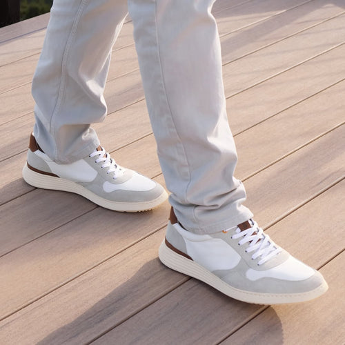 Featherlight Napa Sneaker White Leather