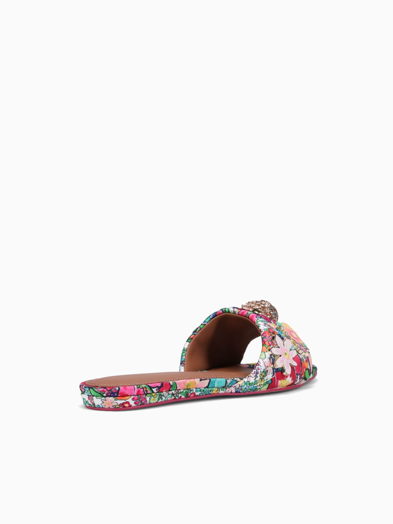 Kensington Flat Sandal White Other fabr Multi / 5 / M